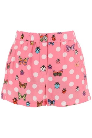 베르사체 여성 숏팬츠 butterflies ladybugs polka dot shorts NB02