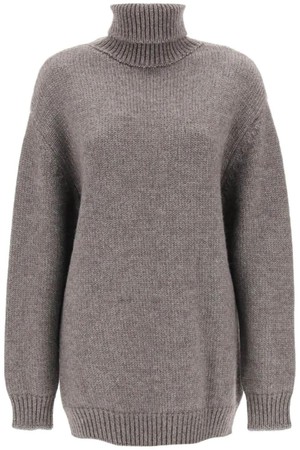 더로우 여성 스웨터 elu maxi turtleneck sweater in alpaca and silk NB02