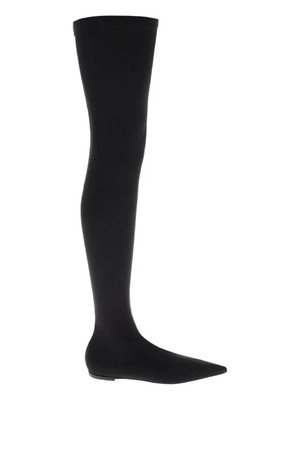 돌체앤가바나 여성 부츠 stretch jersey thigh high boots NB02