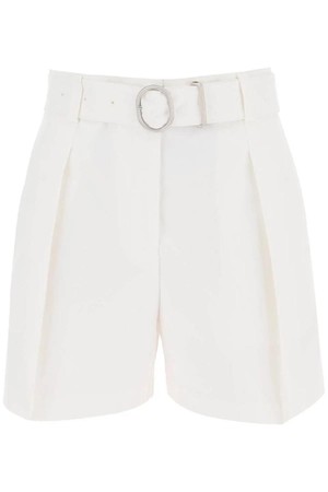 질샌더 여성 숏팬츠 cotton bermuda shorts with removable belt NB02