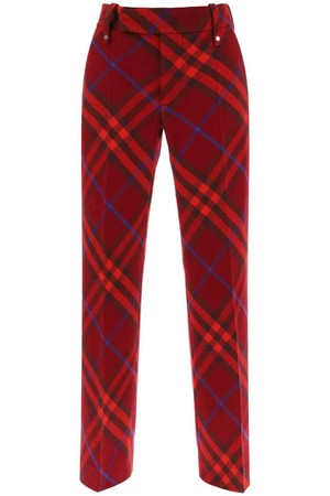 버버리 여성 바지 burberry check wool pants NB02