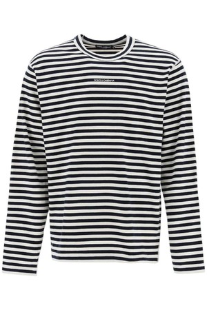 돌체앤가바나 남성 티셔츠 long sleeved striped t shirt NB02