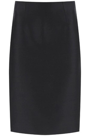 베르사체 여성 스커트 wool silk pencil skirt NB02