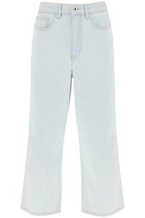 겐조 여성 청바지 sumire cropped jeans with wide leg NB02