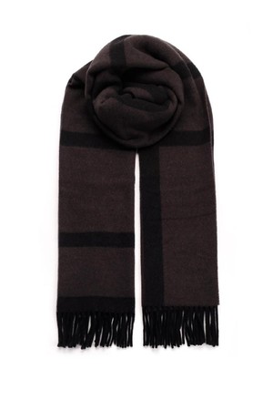 토템 여성 스카프 Charcoal scarf N19