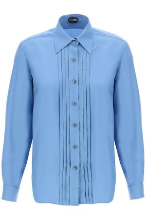 톰포드 여성 셔츠 블라우스 pleated bib shirt with NB02