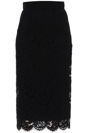 돌체앤가바나 여성 스커트 lace pencil skirt with tube silhouette NB02