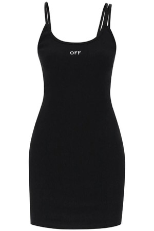 오프화이트 여성 원피스 tank dress with off embroidery NB02