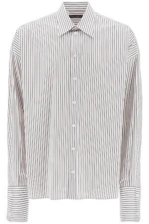 돌체앤가바나 남성 셔츠  oversized striped poplin shirt NB02