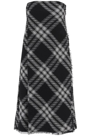 버버리 여성 원피스 midi dress with check pattern NB02