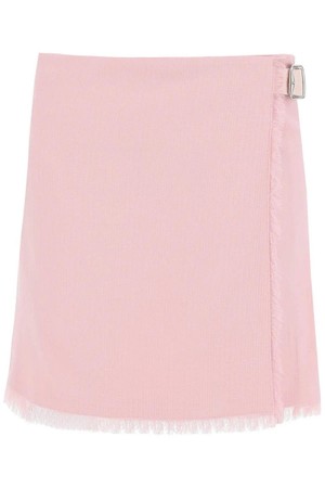 버버리 여성 스커트 textured wool mini kilt skirt NB02