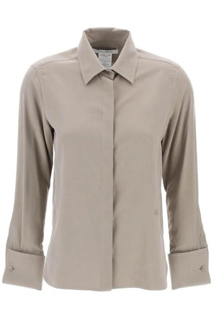 막스마라 여성 셔츠 블라우스 silk canvas candia shirt in NB02