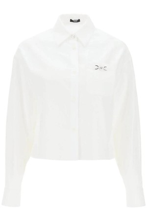 베르사체 여성 셔츠 블라우스 barocco cropped shirt NB02