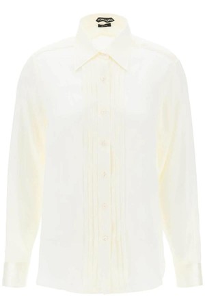 톰포드 여성 셔츠 블라우스 silk charmeuse blouse shirt NB02