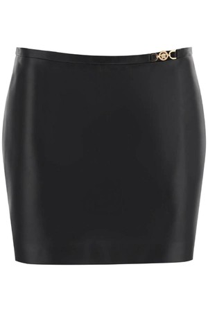 베르사체 여성 스커트 medusa 95 leather mini skirt NB02