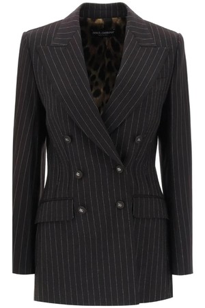 돌체앤가바나 여성 자켓 pinstriped turlington jacket NB02