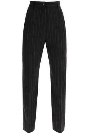 돌체앤가바나 여성 바지 pinstriped wool pants NB02