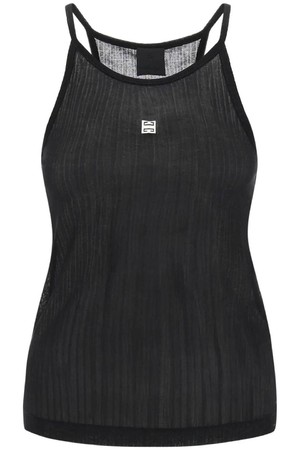 지방시 여성 티셔츠 halterneck tank top with 4g plaque NB02