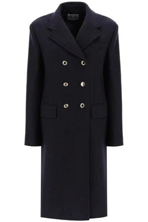 미우미우 여성 코트 double breasted virgin wool coat NB02