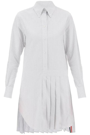 톰브라운 여성 원피스 striped oxford shirt dress NB02