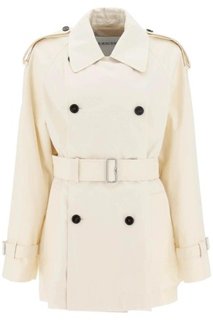 버버리 여성 트렌치코트 short cotton gabardine trench coat NB02