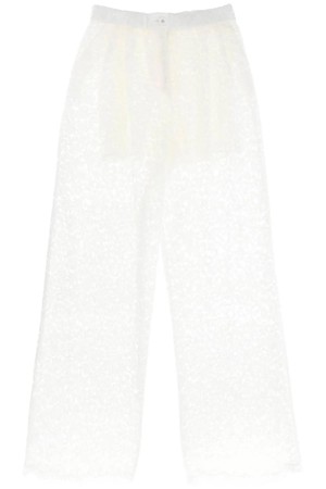 돌체앤가바나 여성 바지 pajama pants in cordonnet lace NB02