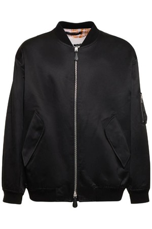 질샌더 남성 봄버 자켓 Shiny cotton bomber jacket NB01