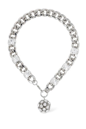 알렉산드라리치 여성 목걸이 Chain crystal pendant necklace NB01