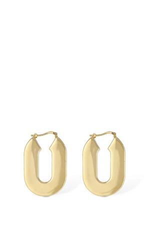 질샌더 여성 귀걸이 BW3 3 hoop earrings NB01