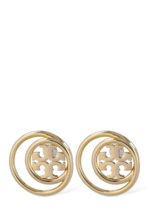 토리버치 여성 귀걸이 Miller double ring stud earrings NB01