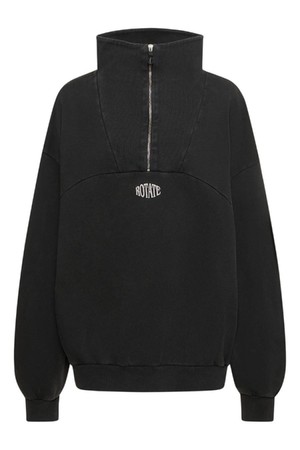 로테이트 여성 트랙 자켓 Enzyme high neck cotton sweatshirt NB01