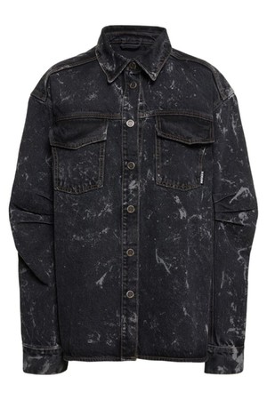 로테이트 여성 데님 자켓 Washed cotton twill shirt NB01