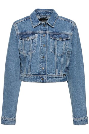 로테이트 여성 데님 자켓 Oversize cotton denim jacket NB01