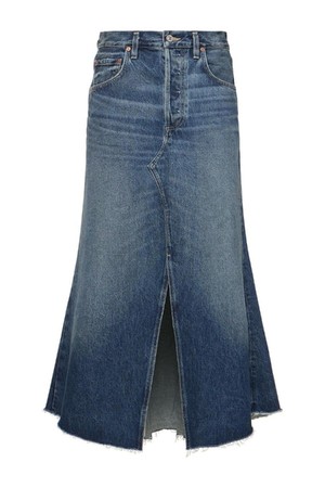 시티즌 오브 휴머니티 여성 스커트 Mina flared denim midi skirt NB01