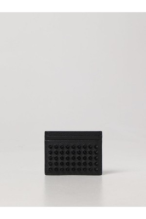 크리스찬루부탱 남성 지갑 Christian louboutin studded leather credit card holder NB03