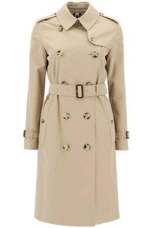 버버리 여성 트렌치코트 mid length kensington heritage trench coat NB02