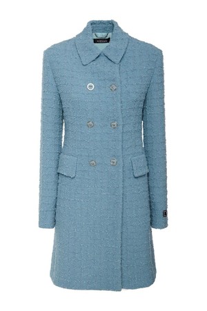 베르사체 여성 코트 Double breast tweed coat NB01