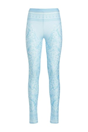 베르사체 여성 레깅스 Barocco print Lycra leggings NB01