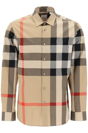 버버리 남성 셔츠 long sleeve summerton shirt NB02