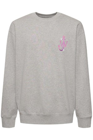 JW앤더슨 남성 맨투맨 Logo print cotton sweatshirt NB01