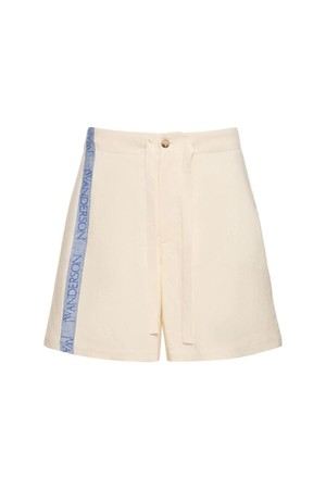 JW앤더슨 남성 숏팬츠 Wide linen   cotton shorts NB01