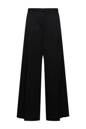 질샌더 남성 팬츠 Wide leg wool gabardine pants NB01