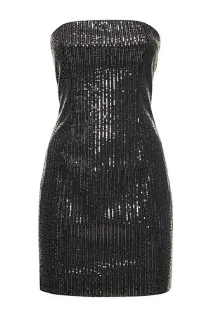 로테이트 여성 원피스 Sequined twill mini dress NB01