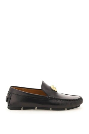 베르사체 남성 로퍼 la medusa leather loafers NB02