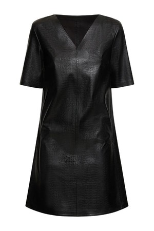 막스마라 여성 원피스 Eliot embossed faux leather mini dress NB01