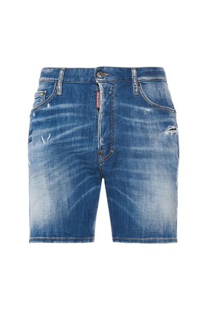 디스퀘어드2 남성 숏팬츠 Marine Stretch cotton denim shorts NB01