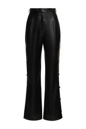 나누시카 여성 레더 팬츠 Felina straight faux leather pants NB01