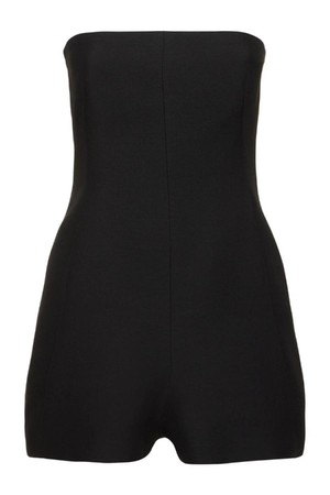 발렌티노 여성 점프수트 Strapless crepe short jumpsuit NB01