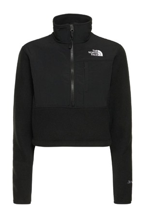 더 노스페이스 여성 트랙 자켓 Denali cropped tech fleece sweatshirt NB01