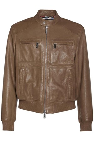 디스퀘어드2 남성 가죽 자켓 Rocco Siffredi leather zip jacket NB01